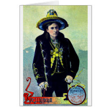 1880 Medicine Show Poster Card