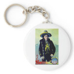 1880 Medicine Show Poster Key Chain