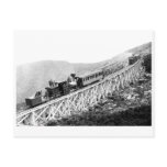1880 Passengers trains at work Postcards