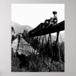 1880 Train at Crawford Notch, NH Poster