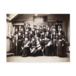 1880 Women Cadets Armed with Brooms Post Cards