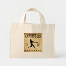 1883 Harrisburg Pennsylvania Baseball Bags