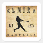 1885 Elmira New York Baseball Sticker