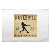 1885 Haverhill Massachusetts Baseball Place Mats