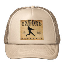 1885 Oxford North Carolina Baseball Trucker Hats
