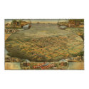1885 Panoramic Map Birds Eye View of Phoenix, AZ posters by PaperTimeMachine 1885 Panoramic Map Birds Eye View of Phoenix, AZ posters