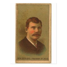 1887 Chris Von Der Ahe Postcards