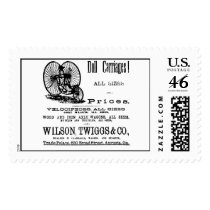 1887 Doll Carriage newspaper illustration postage by Jakestuff 1887 Doll Carriage newspaper illustration postage