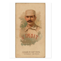 1888 Charlie Getzien Post Card