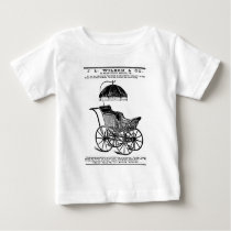 1888 Children's Carriage vintage illustration t-shirts by Jakestuff 1888 Children's Carriage vintage illustration t-shirts