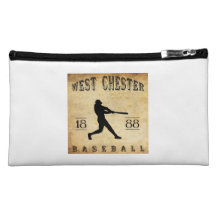 1888 West Chester Pennsylvania Baseball Makeup Bags