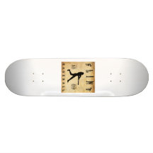 1889 Flint Michigan Baseball Skate Boards