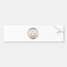 1889 FRONT--2 BUMPER STICKERS
