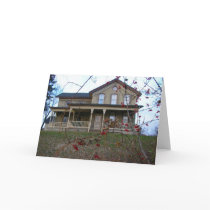 1889 house note card by Trinlayk 1889 house note card