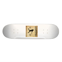 1889 Logansport Indiana Baseball Skate Deck