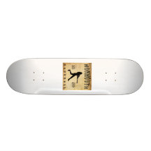1889 Monmouth Iowa Baseball Skate Board