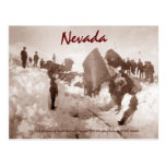 1889 Nevada Train Wreck Postcard
