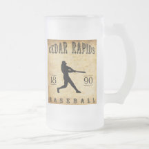 1890 Cedar Rapids Iowa Baseball Mugs