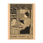 1890's Secretary at Typewriter Post Cards