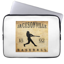 1892 Jacksonville Illinois Baseball Laptop Computer Sleeve