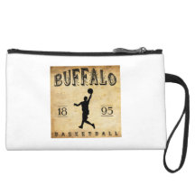 1895 Buffalo New York Basketball Wristlet Clutches