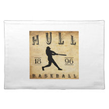 1896 Hull Massachusetts Baseball Placemats