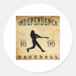 1896 Independence Kansas Baseball Sticker