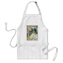 1896 NOEL 1897 Alphonse Maria Mucha Apron