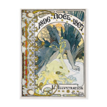 1896 NOEL 1897 Alphonse Maria Mucha postcards by ArtNouveauDaz 1896 NOEL 1897 Alphonse Maria Mucha postcards