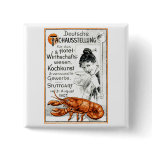 1897 Culinary Poster Button