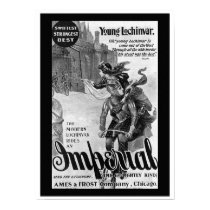 1897 Imperial Bicycle Advertising Poster posters