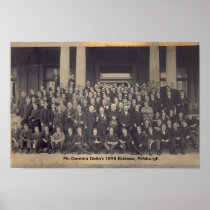 1898 Ekklesia, Pittsburgh Poster