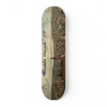 1898 Milwaukee, WI Birds Eye View Skateboard