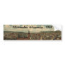 1898 Milwaukee, WI Birds Eye View Sticker! Bumper Sticker