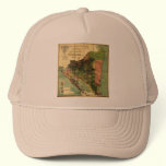 1898 Official Map of Nicaragua hats