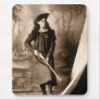 1898 Photo of Miss Annie Oakley Holding a Rifle Mousepad 1898 Photo of Miss Annie Oakley Holding a Rifle Mousepad