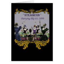 1899 Greeting Card