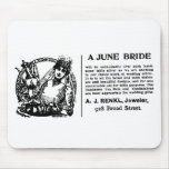 1899 June Bride vintage advertisement