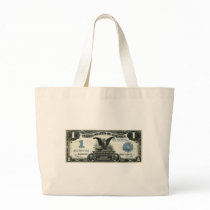 1899 One Dollar US Silver Certificate Tote Bag