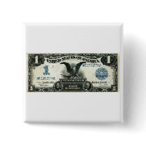 1899 One Dollar US Silver Certificate Pin