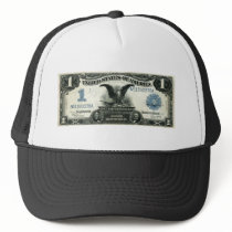 1899 One Dollar US Silver Certificate Hat