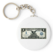1899 One Dollar US Silver Certificate Keychains