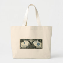 1899 One Dollar US Silver Certificate Tote Bag