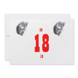 18 Birthday Kitties Personalized Announcement