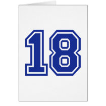 18 - Eighteen Card