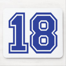 18 - Eighteen Mousepad