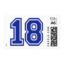 18 - Eighteen Postage Stamps