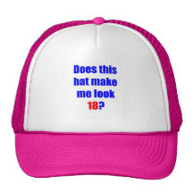 18 hace este gorra
