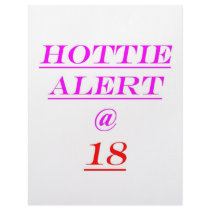 18 Hottie Alert letterhead by thatsabigbirthday4 18 Hottie Alert letterhead
