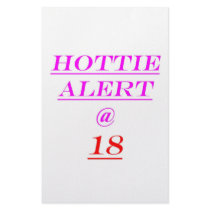 18 Hottie Alert stationery by thatsabigbirthday4 18 Hottie Alert stationery
